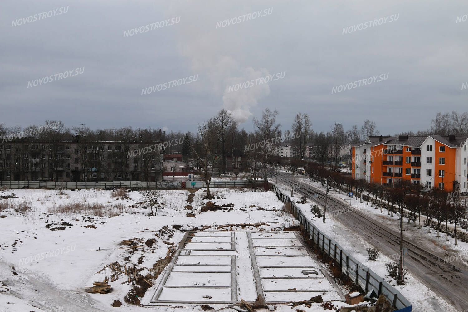 Поселок Дубровка на Неве