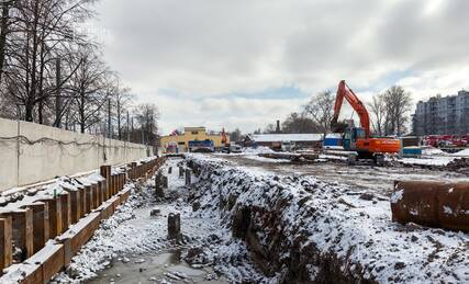 ЖК «Петровский Квартал на воде», Ход строительства, Июнь 2021, фото 425