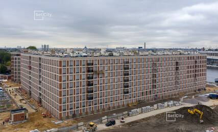 ЖК «Петровский Квартал на воде», Ход строительства, Июнь 2021, фото 587