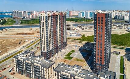 ЖК «Жемчужный каскад», Ход строительства, Апрель 2021, фото 362