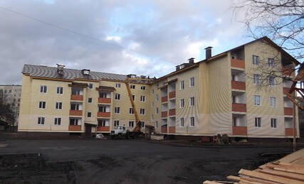 МЖК «на улице Ново-Советская», Ход строительства, Сентябрь 2014, фото 2