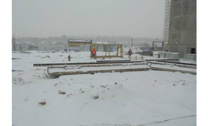 ЖК «Московский» (Красная горка 1), Ход строительства, Февраль 2015, фото 9