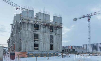 МЖК «Дворцовый фасад», Ход строительства, Январь 2023, фото 1