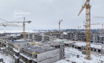 МЖК «Univer City» (Универ Сити), Ход строительства, Январь 2023, фото 1