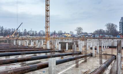 ЖК «Петровский Квартал на воде», Ход строительства, Июнь 2021, фото 669