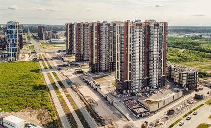 ЖК «Жемчужный каскад», Ход строительства, Апрель 2021, фото 352
