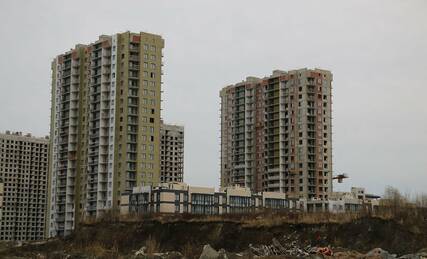 ЖК «Жемчужный каскад», Ход строительства, Апрель 2021, фото 327