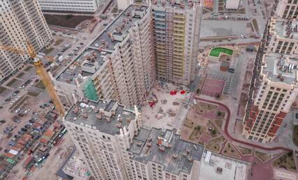 ЖК «Ренессанс», Ход строительства, Июнь 2021, фото 97