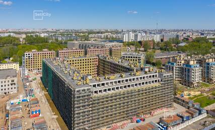 ЖК «Петровский Квартал на воде», Ход строительства, Июнь 2021, фото 704