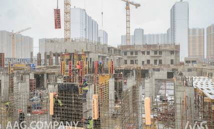 ЖК «Ренессанс», Ход строительства, Июнь 2021, фото 160