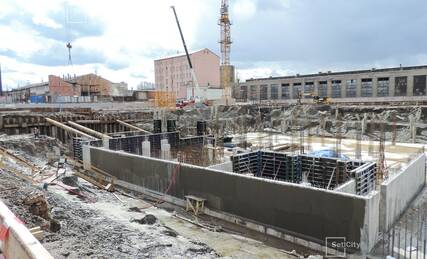 ЖК «Палацио», Ход строительства, Июнь 2021, фото 431