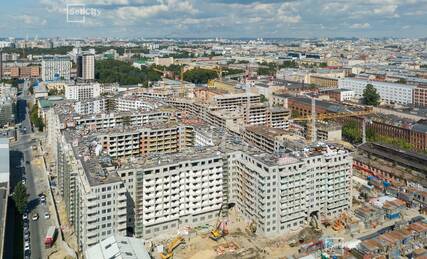 ЖК «Палацио», Ход строительства, Июнь 2021, фото 185