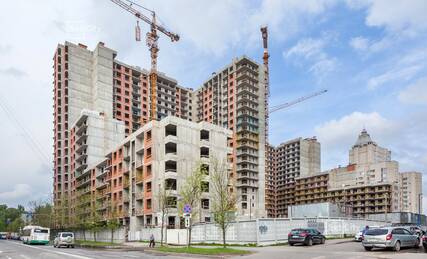Апарт-отель «Москва», Ход строительства, Июнь 2021, фото 393