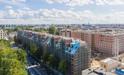 ЖК «Петровский Квартал на воде», Ход строительства, Июнь 2021, фото 359