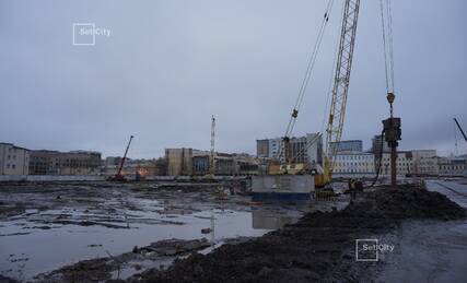 ЖК «Палацио», Ход строительства, Июнь 2021, фото 33
