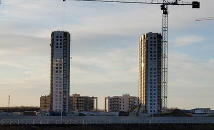 ЖК «Жемчужный каскад», Ход строительства, Апрель 2021, фото 374