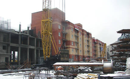 ЖК «Ленинградский фасад», Ход строительства, Ноябрь 2011, фото 2