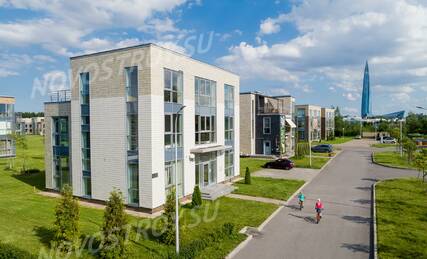 МФК комплекс апартаментов «Лахта Парк», Ход строительства, Август 2020, фото 5
