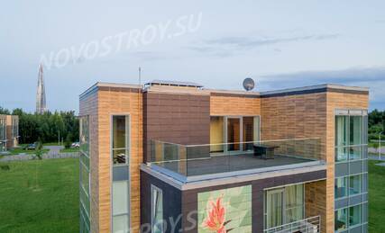 МФК комплекс апартаментов «Лахта Парк», Ход строительства, Август 2020, фото 9