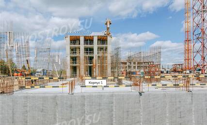 ЖК «Молжаниново», Ход строительства, Июнь 2022, фото 3