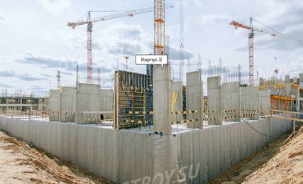 ЖК «Молжаниново», Ход строительства, Июнь 2022, фото 1