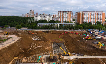 ЖК «Полар», Ход строительства, Июнь 2022, фото 2