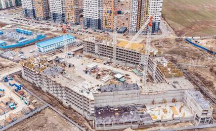 ЖК «Полис ЛАВрики», Ход строительства, Июнь 2022, фото 1