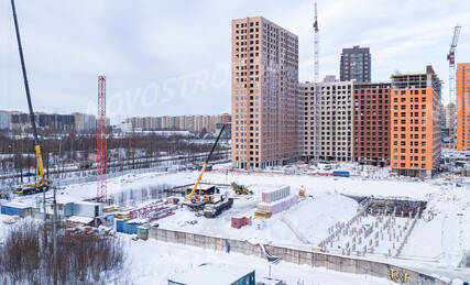ЖК «Заречный парк», Ход строительства, Январь 2023, фото 1