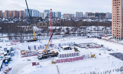 ЖК «Заречный парк», Ход строительства, Январь 2023, фото 2