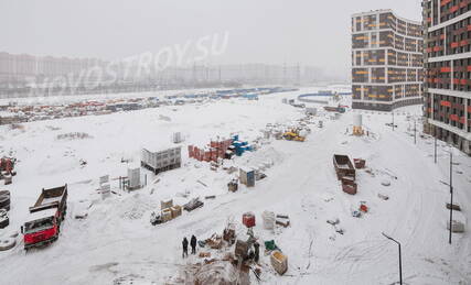 ЖК «Авиатор» (Девяткино), Ход строительства, Январь 2023, фото 1