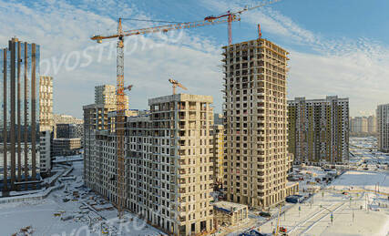 ЖК «Alia» (Алиа), Ход строительства, Январь 2023, фото 1