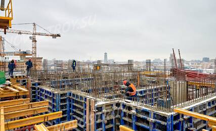ЖК Дом «Лаврушинский», Ход строительства, Январь 2023, фото 1