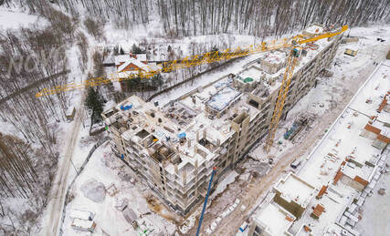 МЖК «Живописный», Ход строительства, Январь 2023, фото 8