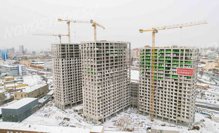 МФК «HighWay» (ХайВэй), Ход строительства, Январь 2023, фото 3