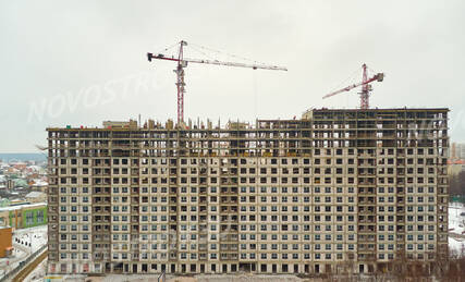 ЖК «Миловидное», Ход строительства, Февраль 2023, фото 3