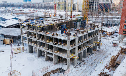 ЖК «Большая Очаковская 2», Ход строительства, Март 2023, фото 1