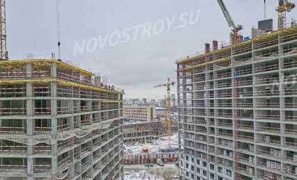 ЖК «Дмитровское небо», Ход строительства, Март 2023, фото 4