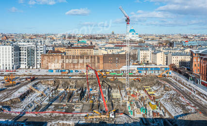 ЖК «Лермонтовский 54», Ход строительства, Март 2023, фото 6