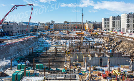 ЖК «Лермонтовский 54», Ход строительства, Март 2023, фото 8