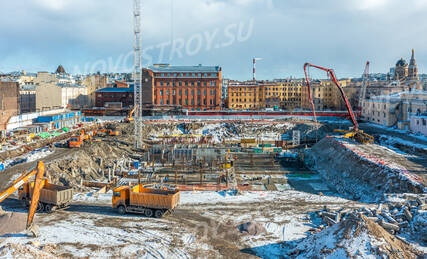 ЖК «Лермонтовский 54», Ход строительства, Март 2023, фото 4