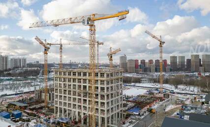 ЖК «Wave» (Вейв), Ход строительства, Март 2023, фото 1