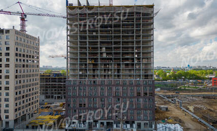 ЖК «Люблинский парк», Ход строительства, Май 2023, фото 1