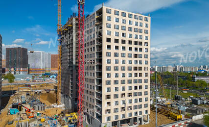 ЖК «Люблинский парк», Ход строительства, Май 2023, фото 8