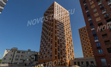 ЖК «Волжский парк», Ход строительства, Май 2023, фото 5