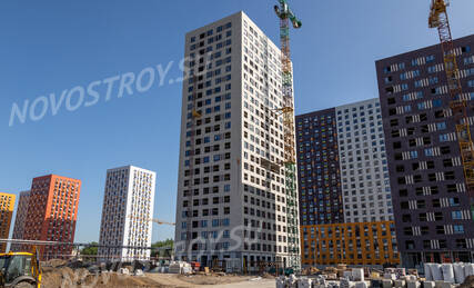 ЖК «Волжский парк», Ход строительства, Май 2023, фото 1