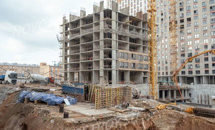 ЖК «Руставели 14», Ход строительства, Август 2023, фото 5