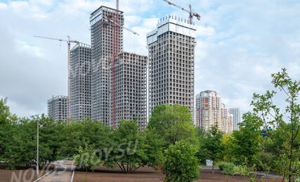 ЖК «Level Мичуринский» (Левел Мичуринский), Ход строительства, Август 2023, фото 3