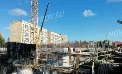 ЖК «Экоград Новый Катуар», Ход строительства, Сентябрь 2023, фото 1