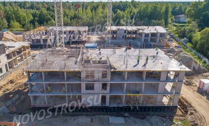 ЖК «Курортный Квартал», Ход строительства, Сентябрь 2023, фото 1