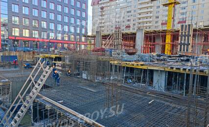 Апарт-комплекс «на Ленинском проспекте», Ход строительства, Ноябрь 2023, фото 1